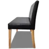 VidaXL Kunstledersofa Braune Lederbank, 1 Stück(e) Produktbild-Vorschau 4