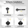 Wiltec Kugelleuchte Ø 30 cm mit Erdspieß, Gartenleuchte 40 Produktbild-Vorschau 6