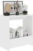 vidaXL Bílý boční stolek 50x26x50 cm Dřevěný materiál Náhled obrázku produktu 3