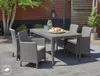 Allibert  Rattansessel Trenton + Kissen, Farbe Cappuccino Produktbild-Vorschau 6