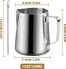 Milchkännchen Edelstahl Milchkanne Barista Zubehör Produktbild-Vorschau 2