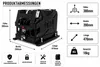 Support pour bidons 2 x 20 litres + 2 bidons de 20 litres + Voir les images du produit 3