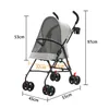 Poussette pliante pour chiens Poussette pour animaux de Voir les images du produit 3