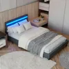 Čalouněná postel Verona 200233, rám postele s LED Náhled obrázku produktu 6