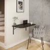 AKKE Stein Black Fosil Table murale pliante avec coins Voir les images du produit 5