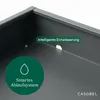 CASABEL Mähroboter Garage aus verzinktem Stahl in Schwarz Produktbild-Vorschau 6