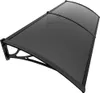 VOUNOT® Vordach für Haustür, 200 x 80 cm Pultbogenvordach Produktbild-Vorschau 1