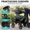 Helavo 2-in-1 Faltbar Rollator und Rollstuhl mit Produktbild-Vorschau 8