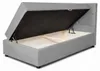 Jugendbett Polsterbett - 90x200 cm - Grau - mit Bettkasten Produktbild-Vorschau 6