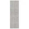 vidaXL Armoire de bureau gris béton 60x32x190 cm Bois Voir les images du produit 7