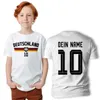 Deutschland Trikot T-Shirt für Fans – Fußball Shirt Herren Produktbild-Vorschau 1