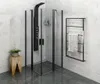 Sapho Ska - Držák ručníků 600x1150 mm, černá mat SKA502 Náhled obrázku produktu 2