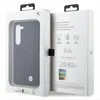 The image shows the packaging of a BMW branded phone case, with the case visible through a clear window on one side of the box. Produktbild-Vorschau
