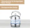 Severin WK3459 Wasserkocher Glas / Edelstahl-gebürstet Produktbild-Vorschau 8