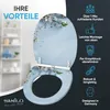 SANILO® WC-Sitz mit Absenkautomatik und Schnellverschluss Produktbild-Vorschau 3