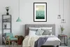 MuchoWow® Gerahmtes Poster Natur - Vintage - Blumen - Sonne Produktbild-Vorschau 7