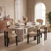 COLAMY Set da 2 sedie da pranzo in ciniglia, gambe in legno Anteprima dell’immagine prodotto 11