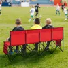 Yaheetech Campingbank tragbar 4er Sitzer, Sitzbank Produktbild-Vorschau 2