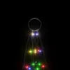 vidaXL Choinka LED na maszt 200 LED wielokolorowa 180 cm Podgląd zdjęcia produktu 6