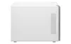 QNAP TS-431P2 NAS Tower Eingebauter Ethernet-Anschluss Weiß Produktbild-Vorschau 3