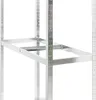 vidaXL Portagomme a 3 ripiani argento 110x40x200 cm in Anteprima dell’immagine prodotto 7