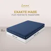 Lavea® Spannbettlaken 120x200cm, Maya, 100% Baumwolle – Produktbild-Vorschau 2
