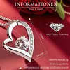 Rose éternelle rouge 925 argent Collier boîte cadeau Voir les images du produit 4