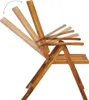 vidaXL Chaises de jardin pliantes 6 pcs. avec coussins en Voir les images du produit 4