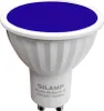 LED-Glühbirne GU10 7W 220V BLAU Produktbild-Vorschau 1
