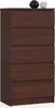 AKORD Furniture Factory OP0LK-6VEN005, Wenge, 5 szuf., Podgląd zdjęcia produktu 1
