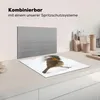 KitchenYeah© Herdabdeckplatte Rotkehlchen - Schnee - Vogel Produktbild-Vorschau 3