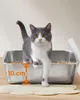 FEANDREA Katzenklo Edelstahl, Katzentoilette mit Schaufel, Produktbild-Vorschau 4
