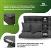 Hollywoodschaukel Auflage 180x50 cm, 3-Sitzer, dick Produktbild-Vorschau 3