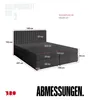 BroMARKT Boxspringbett DREAM mit 2 Bettkasten, Produktbild-Vorschau 8