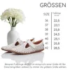Gemini Damen Slipper Leder mit Lochmuster T-Riemen und Produktbild-Vorschau 8