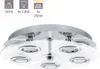 Eglo 30933 Cabo LED plafoniera 5x3W acciaio inox cromo Anteprima dell’immagine prodotto 4
