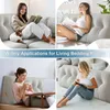Coussin de lecture, Coussin ergonomique triangulaire pour Voir les images du produit 7