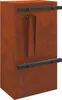 vidaXL Briefkasten mit Speicher Rostig 30 x 20 x 55 cm Produktbild-Vorschau 7