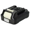 A black power tool battery pack is shown against a white background. Produktbild-Vorschau