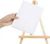 Belle Vous Mini Leinwand mit Holz Bildhalterung Ständer Produktbild-Vorschau 3