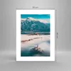 Poster - Poster ohne Rahmen - Winter Berge Wolken - 30x40 Produktbild-Vorschau 4
