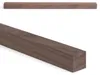 Holzleiste - Nussbaum gehobelt - 25 x 25 x 1000 mm Produktbild-Vorschau 2