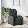 vidaXL Massagesessel Dunkelgrau Stoff Produktbild-Vorschau 8