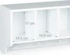 Relaxdays Kinder Wandregal ALBUS, 4 Kleiderhaken, Produktbild-Vorschau 4
