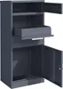 Toboli Paketkasten Anthrazit 500 x 370 x 1120 mm, Paketbox Produktbild-Vorschau 3
