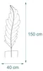 Treillis Relaxdays, lot de 3, H x L : 150 x 40 cm, à lames, Voir les images du produit 4