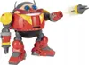 A toy robot resembling Dr. Eggman from Sonic the Hedgehog, with a projectile launching from its arm. Produktbild-Vorschau