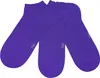 Damen Sneaker Socken 3-er Pack Unifarben Violett Größe Produktbild-Vorschau 1