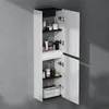 doporro Seitenschrank Badschrank Schmal Hochschrank Produktbild-Vorschau 4
