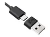 A close-up shot of a USB-C to USB-A adapter cable. Anteprima dell’immagine prodotto